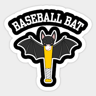 Baseball Bat Sticker